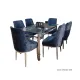 Comedor de 6 sillas habana con mesa de vidrio