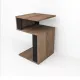 Mesa lateral Nova Castaño Negro B74.088