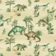 Papel Tapiz Dream World COD. 5173-1 – Diseño Dinosaurios Verdes – Rollo de 15 m²