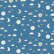 Papel Tapiz Dream World COD. 5186-2 – Diseño Cielo Nocturno Azul – Rollo de 15 m²