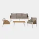 Juego de Terraza Alara Light con Cojines de Nylon