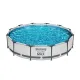 Piscina Estructural Circular Bestway Steel Pro Max 6473L 366x366x76cm Gris