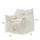 Puf gigante para adultos y adolescente con relleno cómodo 
