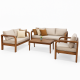 Juego de Sillones (madera) - Set Nuba