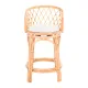 Silla Safavieh Yuta de Ratán Natural Blanco 24