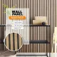 Wall Panel K01 Madera PVC Decorativo para Interiores 