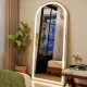 Espejo LED Arqueado de Cuerpo Completo con Antiniebla