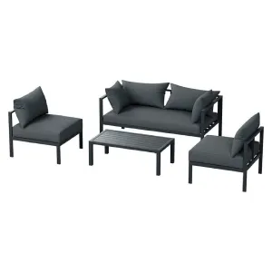 Juego de sofá de exterior de 4 plazas NNEDSZ Gardeon 