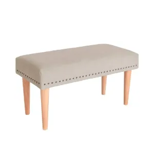 Banqueta 80×40 Color Beige Jenell