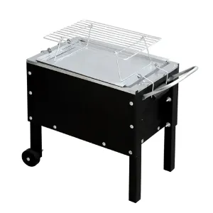 Caja China Madera/Acero Galvanizado Mr Grill 33X56 Cm