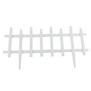 Set x4 Reja Plast Blanco 60x30