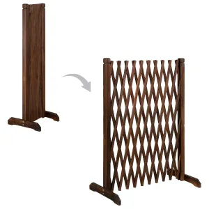 Enrejado de madera expandible para jardín