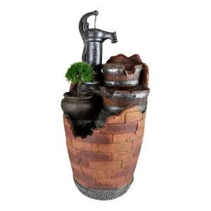 Fuente de Agua Glenville – Bomba para Cascadas y Decoración Acuática
