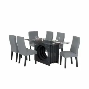 HYS COMEDOR + 6 SILLAS EMILY