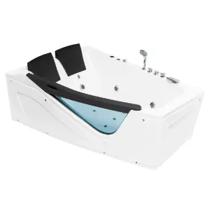 Jacuzzi hidroplus rectangular iris Der. Blanco medida 120 x 170 