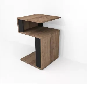 Mesa lateral Nova Castaño Negro B74.088