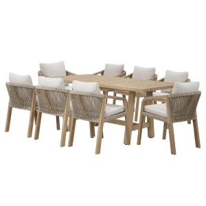 Juego de Comedor de Terraza Lucca para 8 Personas