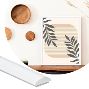 Moldura Flexible Autoadhesiva Blanca para Esquinas y Bordes – Pintable