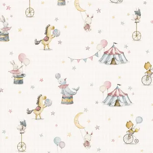 Papel Tapiz Dream World COD. 5180-1 – Diseño Circo Infantil – Rollo de 15 m²