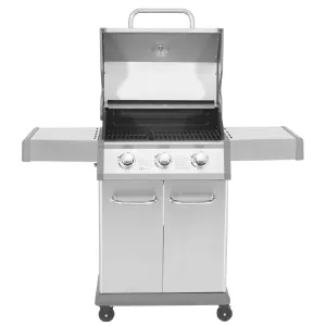 Parrilla a Gas 3 Quemadores Acero Expert Mr Beef