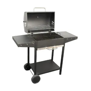 Parrilla al Carbón Arka con Doble Bandeja Orange 50x101x119cm