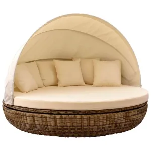 Reposera Cardiff Cubu Cream Grey para jardín y exteriores