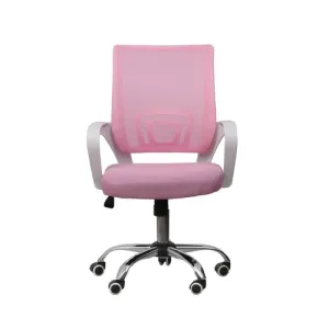   Silla de Oficina Dome Ergonómica con Respaldo Medio y Soporte Lumbar