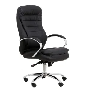 Silla de oficina Gerencial Ergonómica, giratoria con altura ajustable y reposabrazos