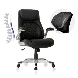 Silla de Oficina Ergonómica de Microfibra Premium