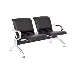 Silla Tándem – 2 Asientos, Resistente y Cómoda