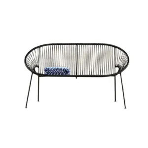 Silla para 3 personas estilo Acapulco para terraza o jardín