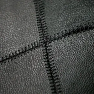 Cojin De Cuero color Negro,especial para tus muebles del hogar