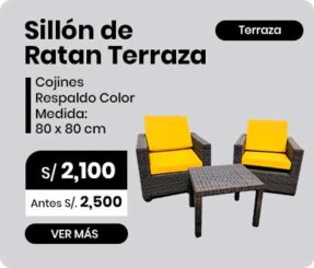Sillon de ratan