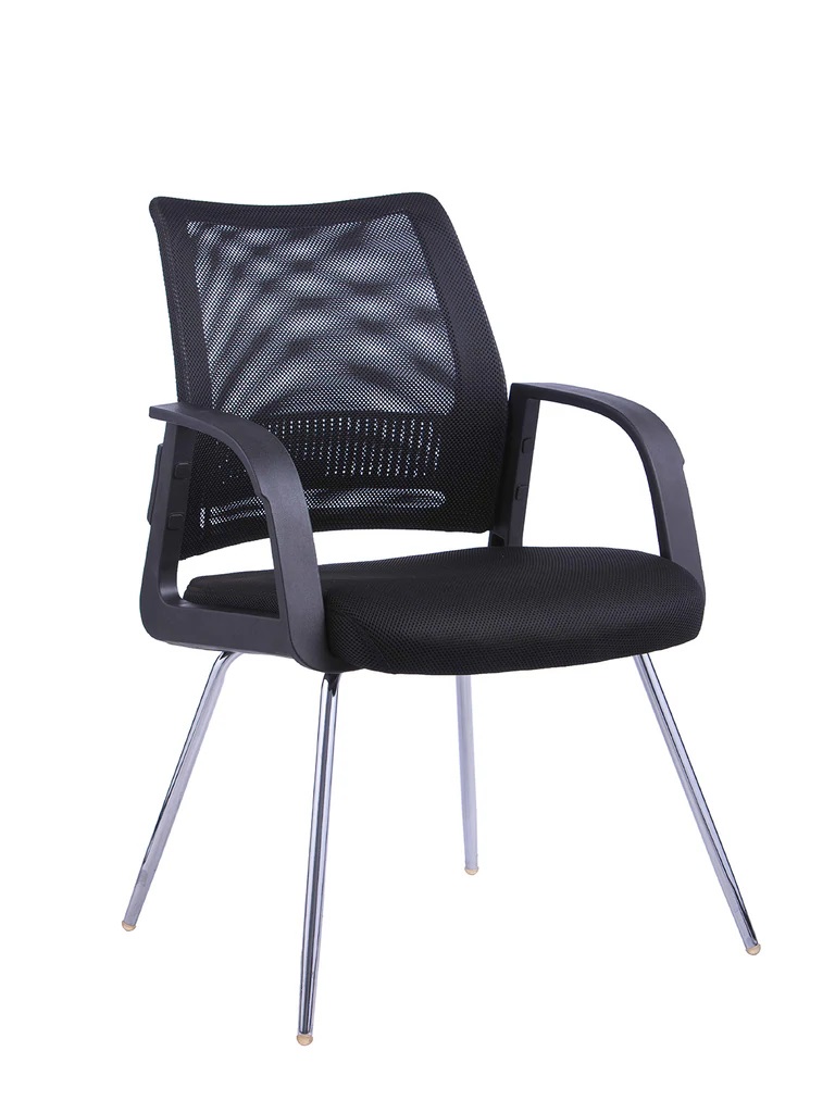 Silla de Visita Negro RTA-W127B de Imcesa