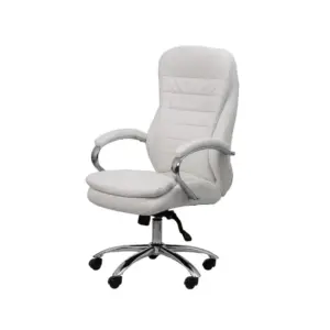 silla de oficina Ted diseño gerencial Ergonómico blanco
