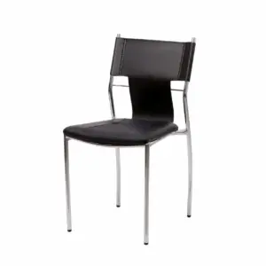 silla de visita Matu, estructura cromada