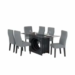 HYS COMEDOR + 6 SILLAS EMILY