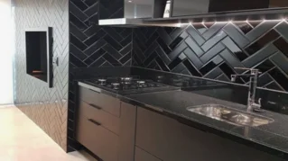 papel tapiz para cocinas en negro en lima papel tapiz para cocinas en negro en lima