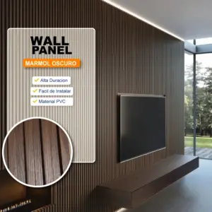 wall panel marmol oscuro