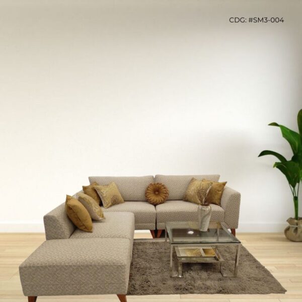 SALA MODELO "SERENO LUXE" Juego de Muebles de Sala Moderno. Medidas 2.00M x 2.00M x 60CM