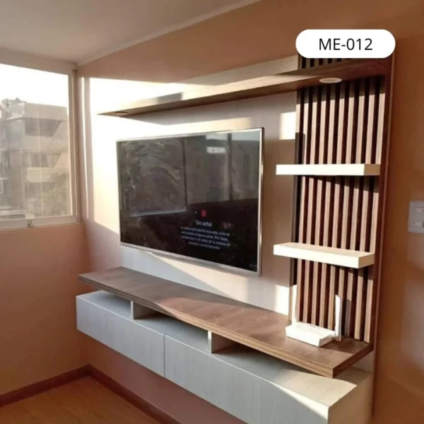 Centro de Entretenimiento Panel para TV Alfa Deluxe